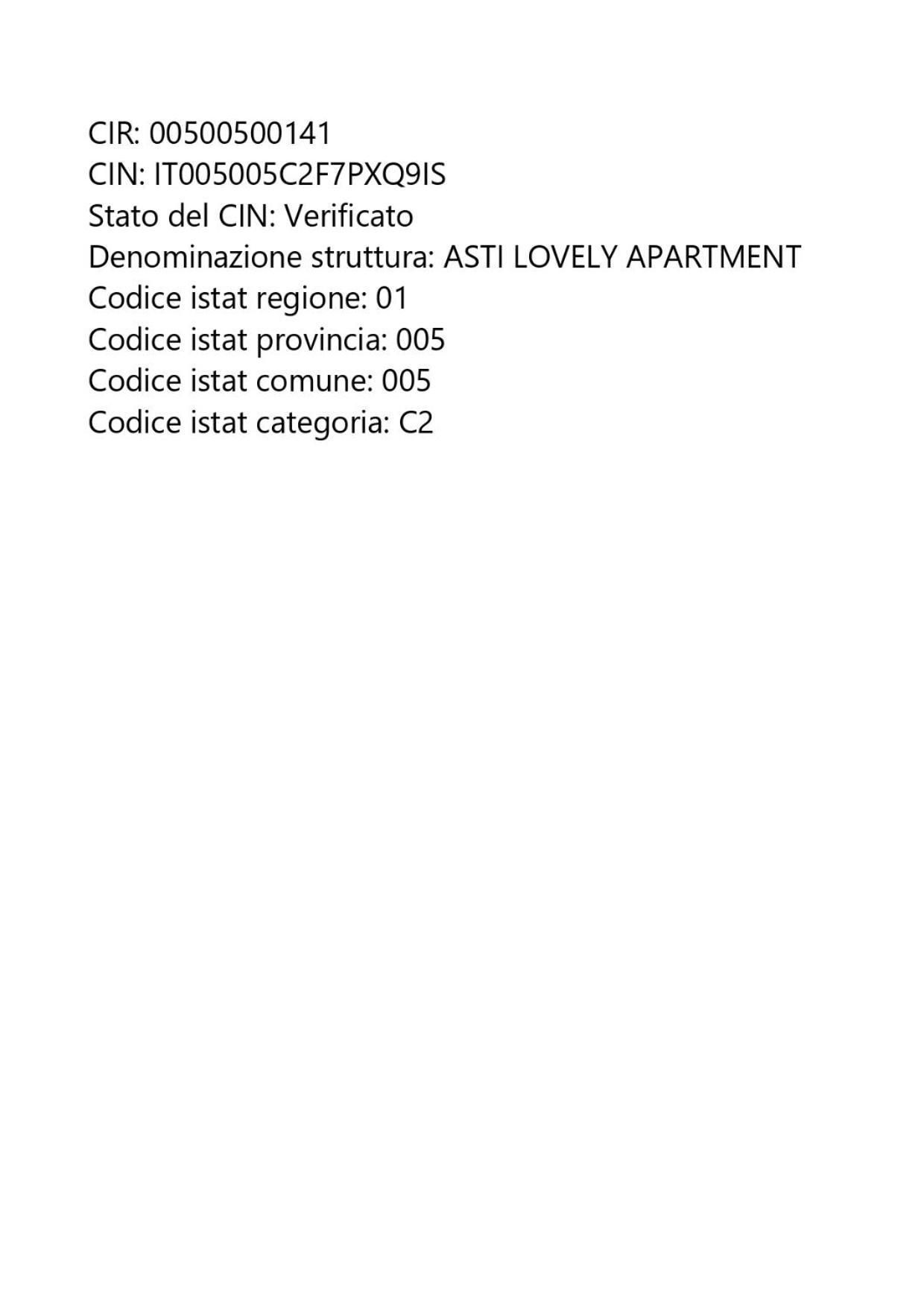 Asti Lovely Apartment المظهر الخارجي الصورة